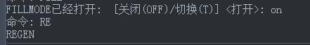 CAD中pl多段線修改線寬卻變成空心的怎么辦？