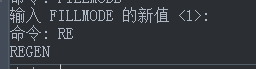 CAD中pl多段線修改線寬卻變成空心的怎么辦？