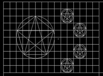 五星紅旗用CAD怎么畫？